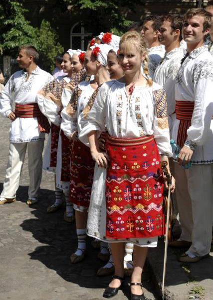 parada costumelor populare, Foto: Agerpres