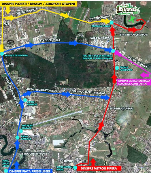 harta acces B'estfest, Foto: Emagic