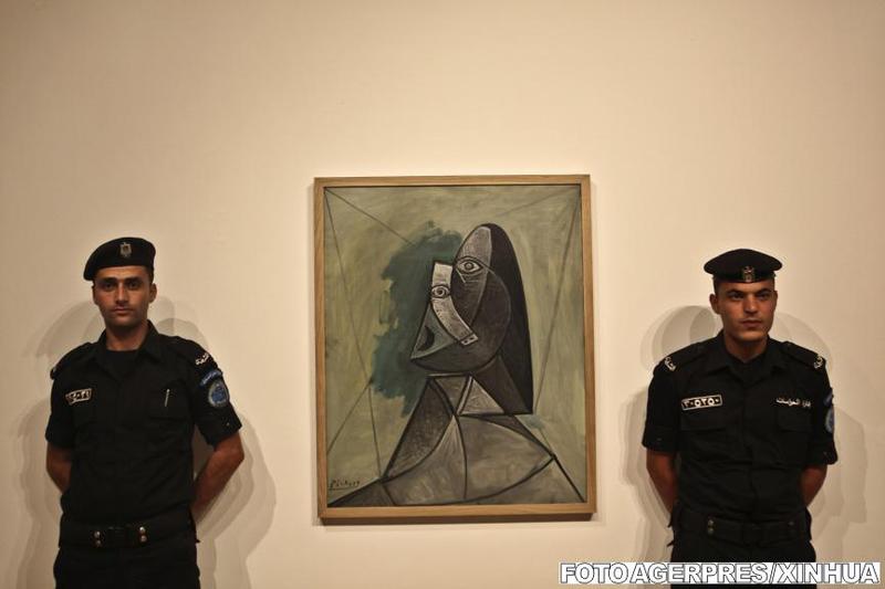 Tablou de Picasso, expus la Ramallah, Foto: Agerpres/Xinhua