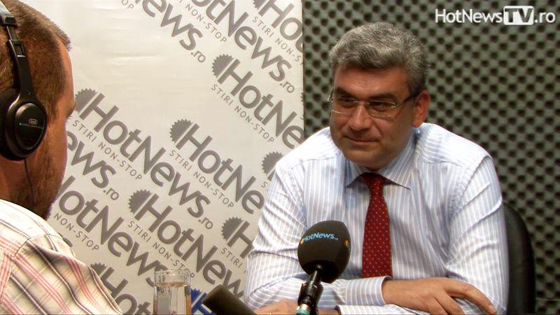 Teodor Baconschi in studioul HotNews.ro, Foto: Hotnews