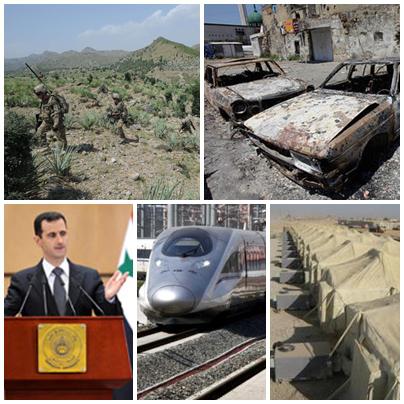 Presa in Diagonala, Foto: Colaj foto