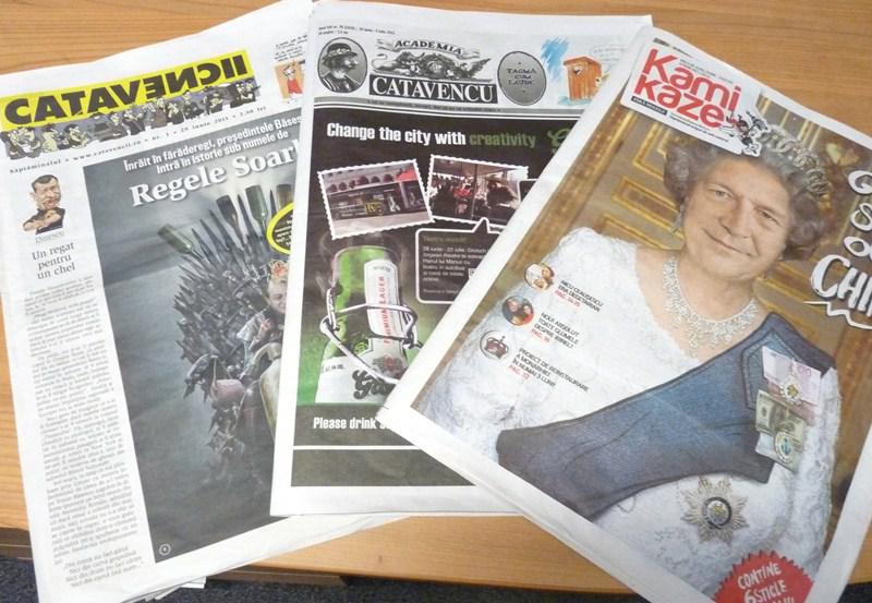 Trei reviste de satira pe piata, Foto: Hotnews