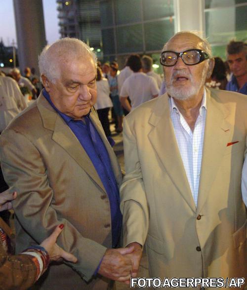 Sammy Ofer (dreapta) si fratele sau, Yuli, Foto: Agerpres/AP