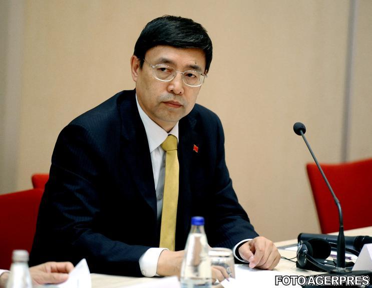 Liu Zengwen, ambasadorul China in Romania, Foto: AGERPRES