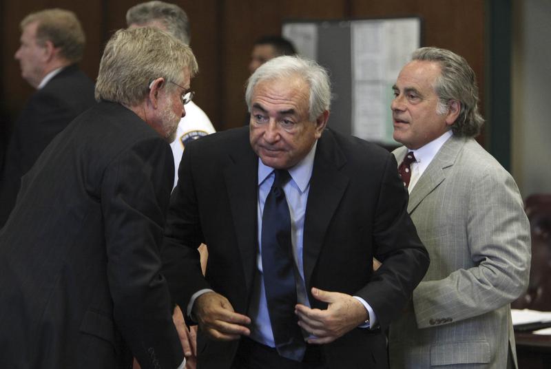 DSK si avocatii sai, Foto: Reuters