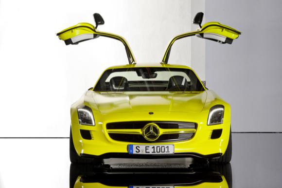 Mercedes-Benz SLS AMG E-Cell, Foto: Mercedes