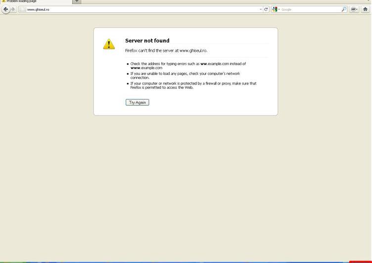 Ghiseul.ro, inaccesibil vineri dupa-amiaza, Foto: Hotnews