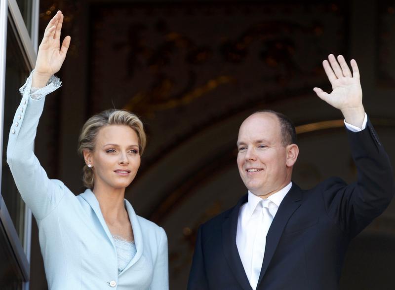 Charlene si Albert de Monaco, Foto: Reuters