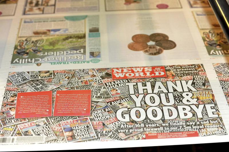 Ultima editie a NotW, Foto: Reuters