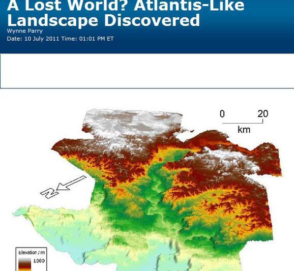 Imaginea lumii descoperita sub sedimentele de pe fundul Oceanului Atlantic, Foto: Captura Livescience.com