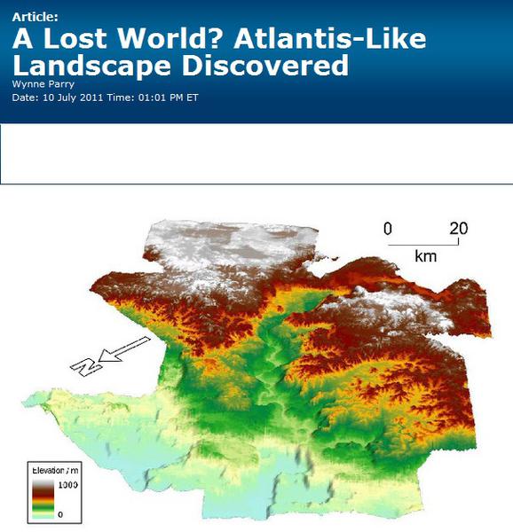 Imaginea lumii descoperita sub sedimentele de pe fundul Oceanului Atlantic, Foto: Captura Livescience.com