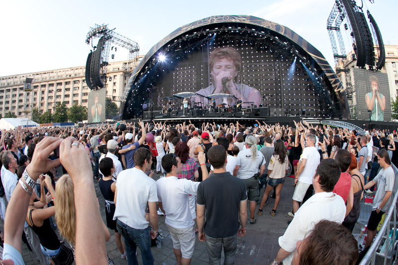 Bon Jovi in Piata Constitutiei, Foto: Florin Vitzman