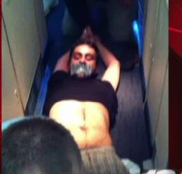 Pasagerul agresiv, Foto: Captura woio.com