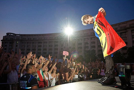 Jon Bon Jovi in Bucuresti, Foto: David Bergman / TourPhotographer.com