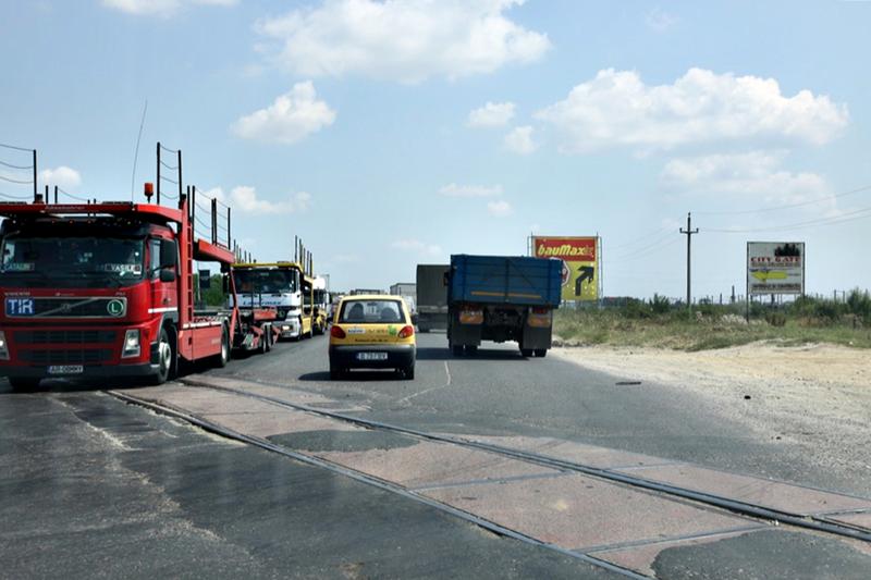 Centura inainte de Chitila - un calvar pentru soferi, Foto: Hotnews / Constantin Barbu