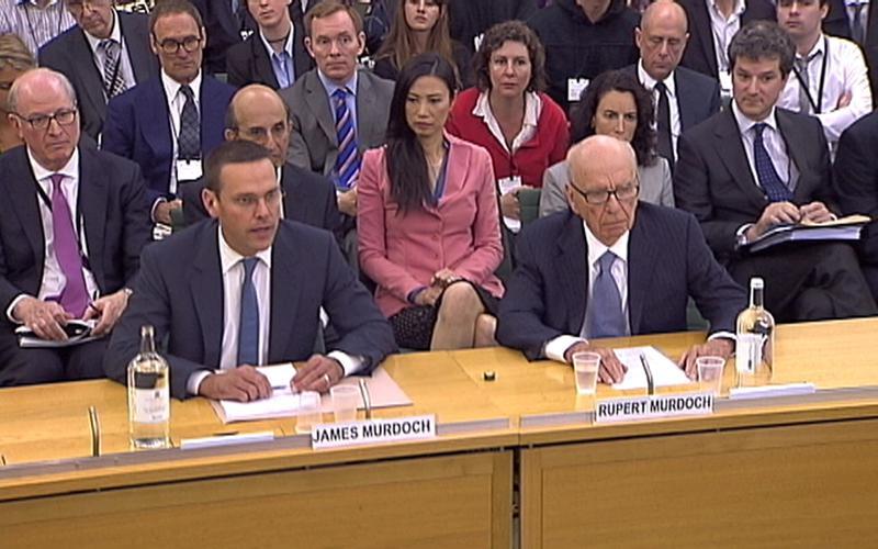 James si Rupert Murdoch, Foto: Reuters
