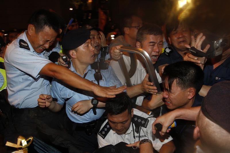 Proteste in Hong Kong, Foto: Reuters