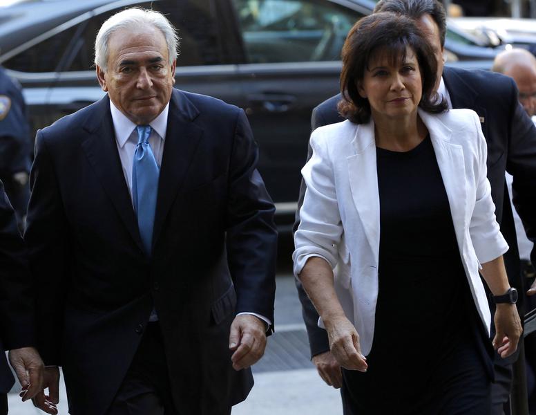 Dominique Strauss-Kahn si Anne Sinclaire, Foto: Reuters