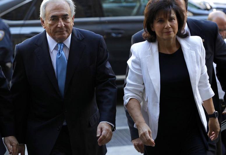 Dominique Strauss-Kahn si Anne Sinclaire, Foto: Reuters
