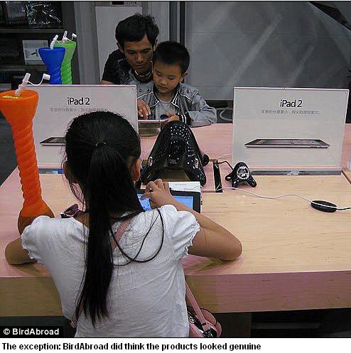 Copie Apple, in China - Daily Mail, Foto: Captura DailyMail