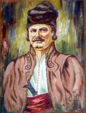 portretul haiducului Iancu Jianu (Muzeul memorial de la Caracal), Foto: didactic.ro