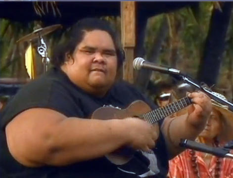 hawiianul Israel Kamakawiwoʻole, Foto: Captura YouTube