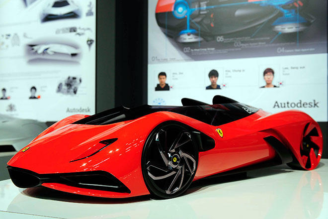 Ferrari concept, Foto: Ferrari