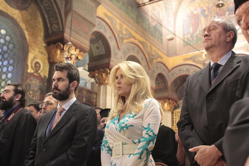 Elena Udrea, la sarbatoarea Patriarhului, Foto: Hotnews