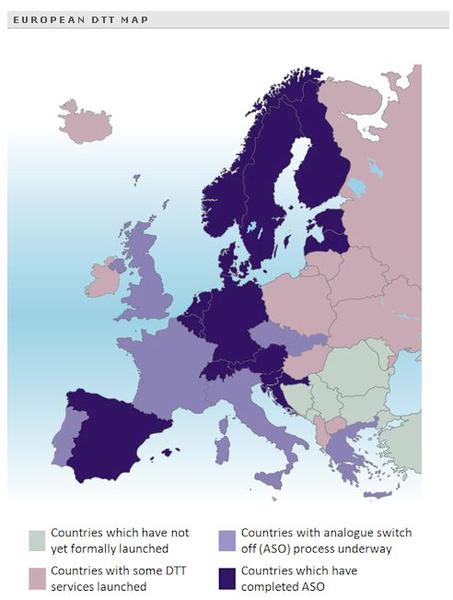 Tranzitia la DVB-T in Europa, Foto: DigiTAG