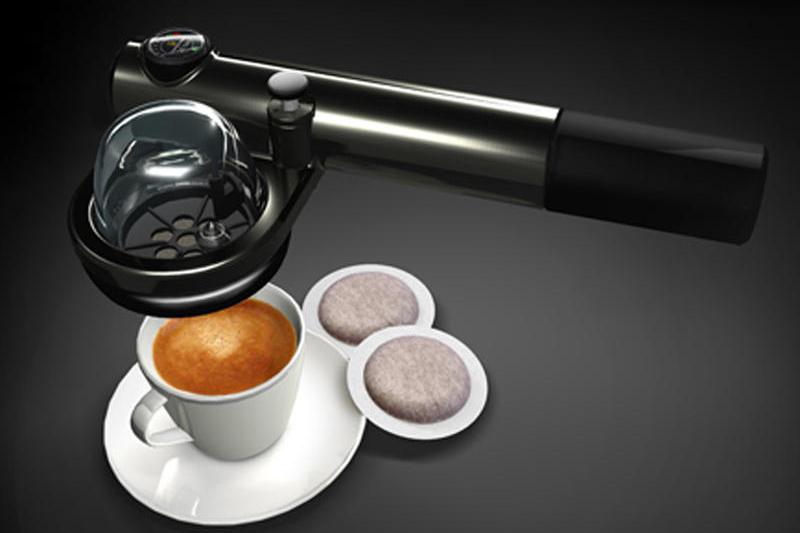 Espressor manual, Foto: Handpresso