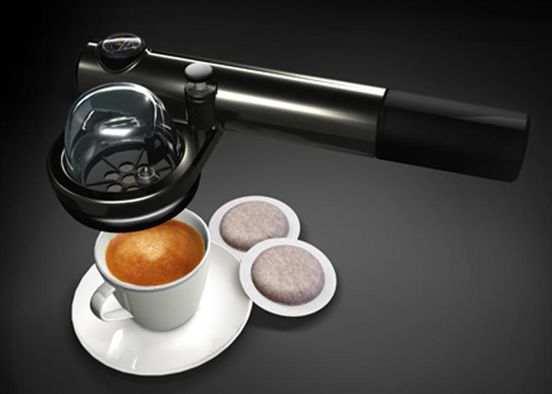 Espressor manual, Foto: Handpresso