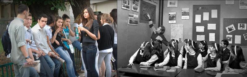Tinerii de ieri si de azi, Foto: Colaj / Sursa foto: Agerpres