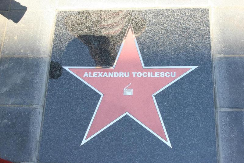Alexandru Tocilescu pe Aleea Celebritatilor, Foto: Teatrul Metropolis