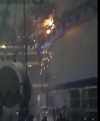 Sala a fost evacuata, Foto: Captura YouTube