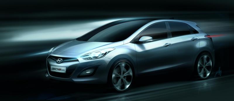 Schita noul Hyundai i30, Foto: Hyundai Motor Co