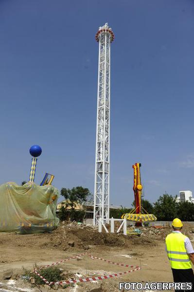 Lucrari la Terra Park, Foto: Agerpres