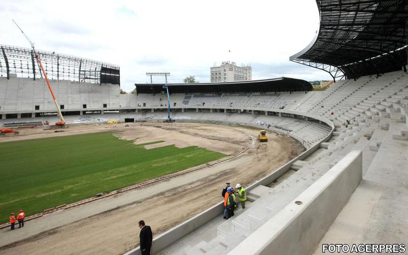 Cluj Arena, noul stadion, aproape de inaugurare, Foto: AGERPRES