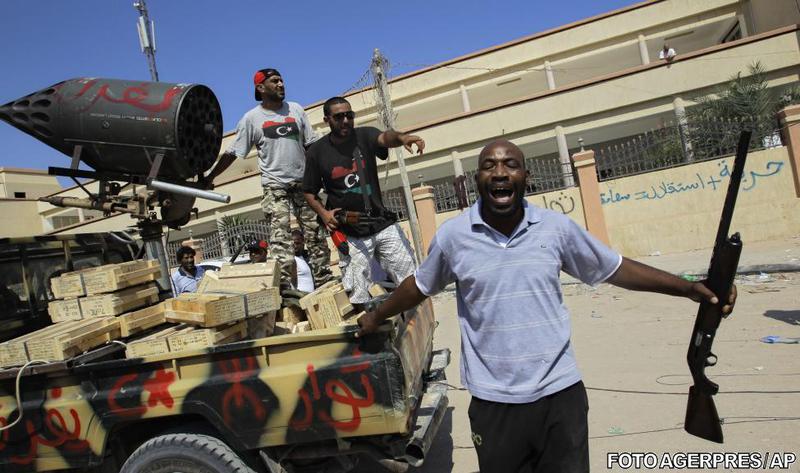 Rebeli in Tripoli, Foto: Agerpres