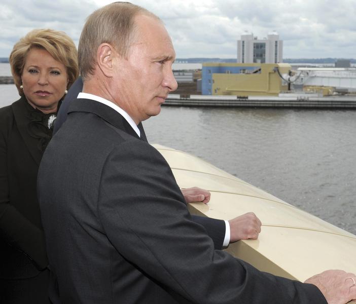 Valentina Matvienko, in umbra lui Putin, Foto: Reuters
