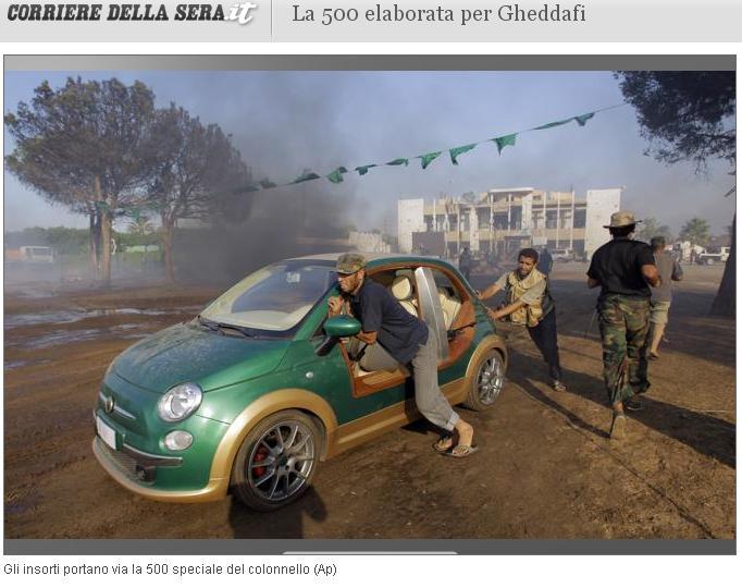 Fiat 500 Castagna, Foto: Corriere della Sera