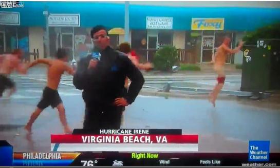 Transmisiune cu peripetii, Foto: Captura LiveLeak