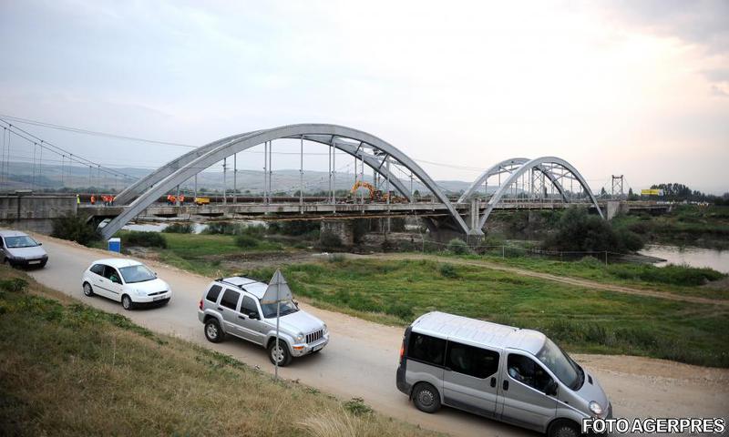 Podul a fost reabilitat toamna trecuta, Foto: Agerpres