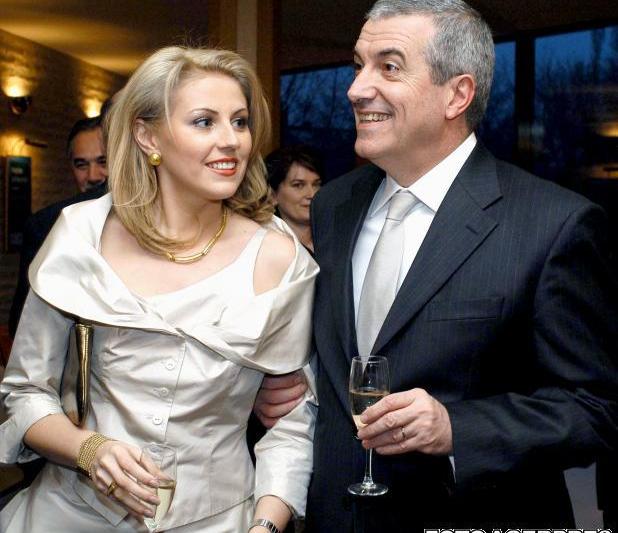 Calin si Ioana Popescu-Tariceanu, in 2005, Foto: Agerpres