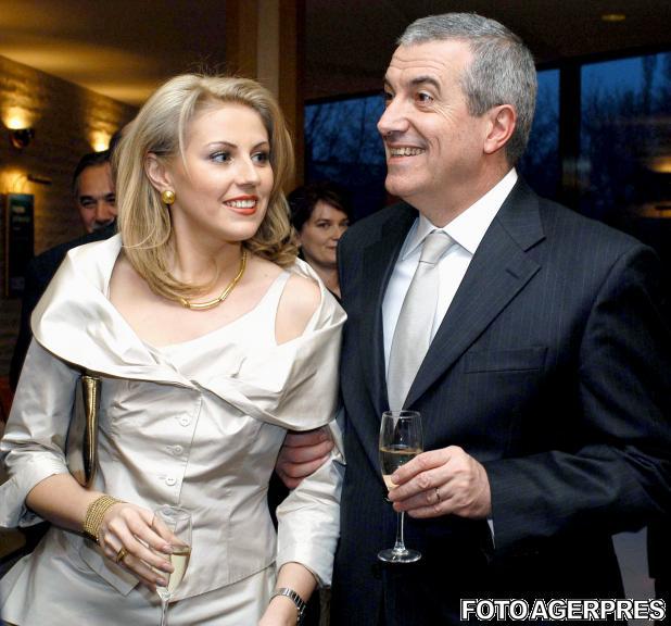 Calin si Ioana Popescu-Tariceanu, in 2005, Foto: Agerpres