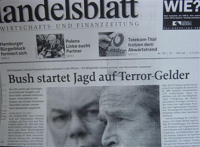 Din arhivele presei despre razboiul contra terorii, Foto: Hotnews