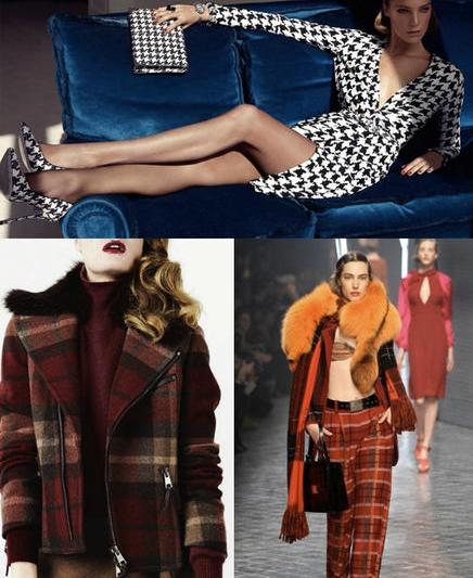 Tartanul, un tipar considerat intre tendintele toamnei 2011, Foto: Colaj foto