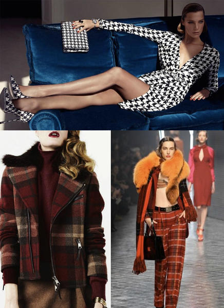 Tartanul, un tipar considerat intre tendintele toamnei 2011, Foto: Colaj foto