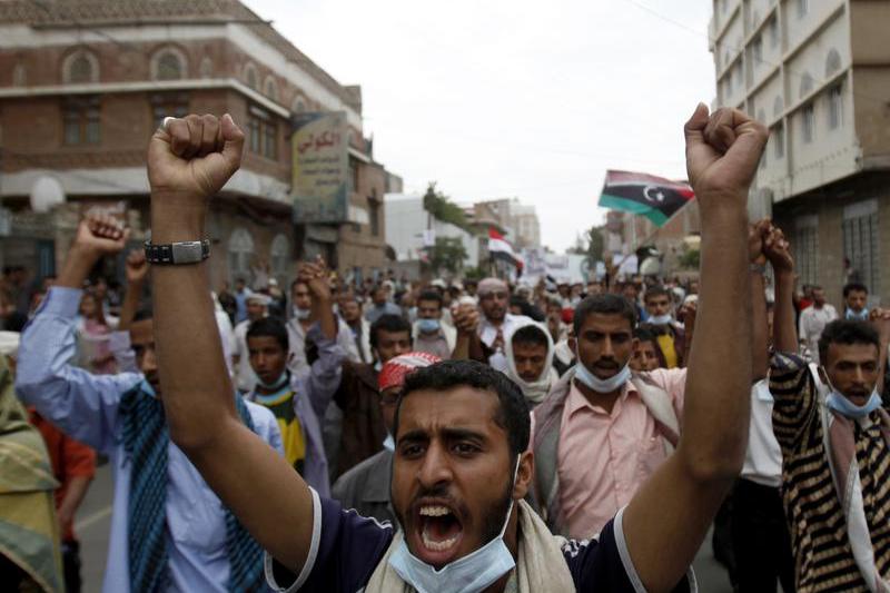 Manifestanti in Yemen, Foto: Reuters