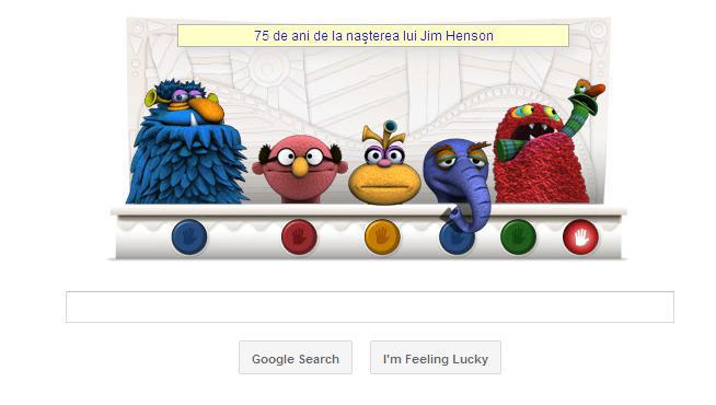 logo Google Muppets, Foto: Captura de ecran