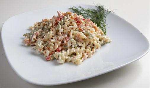 Salata de paste si legume cu sos Tzatziki, Foto: Maggi